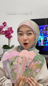 2026 Combo Murah Sampul Duit Raya 2026 Hari Raya Combo Exclusive (50pcs) - (PKT) Cute Kartun Hari Aidilfitri Angpau