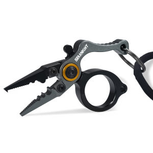SeaKnight Brand Fishing Pliers Mini Size Outdoor Fishing Tools Aluminum Alloy Body Tungsten Steel Blade Hook Remove Line Cutter