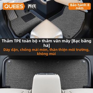 QUEES | Thảm Lót Sàn TPE Đựng Chân Cho BMW X3