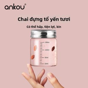 Ankou | Steamable Birds Nest Dedicated Borosilicate Glass Partition Bottles