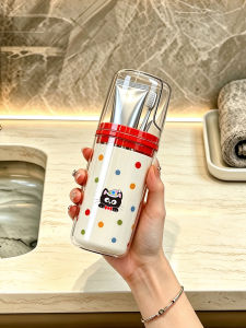 YOULUNMEI | Anti-Mold Portable 3-in-1 Dental Care Cup