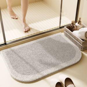 Water Absorbent Fast Drying Non-slip Bath Mat