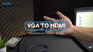 Glink GL-009 VGA+Audio TO HDTV (สายแปลง VGA เป็น HDMI) ประกัน1ปี