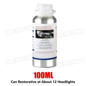 Car Headlight Polish Restoration Kit 12V Automotive Headlight Care Tool Headlight Restoration Headlight Blue Ice Repair Liquids
