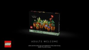LEGO Icons Tiny Plants 10329 Building Set for Adults (758 Pieces) Building Blocks Gift
