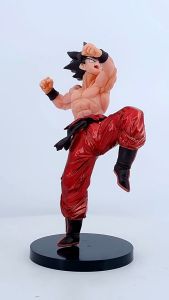 Action Figure DRAGON BALL SUPER : SON GOKU KAIOKEN - Miniatur Pajangan Mainan Songoku Metalic