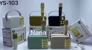 1-2 วันด่วนลำโพงบลูทูธ YS-105 (แถมไมโครโฟน 2 อัน) สีสวยพืช การสร้างสรรค์สดใส ร่วมกันเมื่อเล่นเพลงเพื่อสนุกครับ