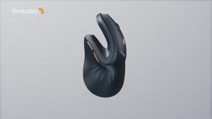 ProtoArc Ergonomic Mouse EM11 NL Bluetooth Rechargeable Wireless Vertical Mouse 3 Multi-Device Connectivity for Computer/PC