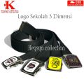 sabuk anak sekolah SD SMP SMA gambar 3D. 