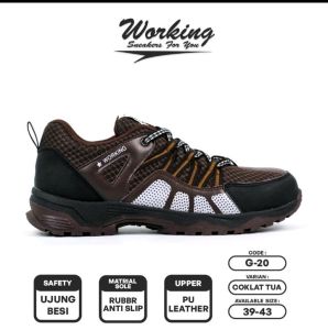 Sepatu Hiking Sepatu  Pria Code G-20 Size 39 - 43