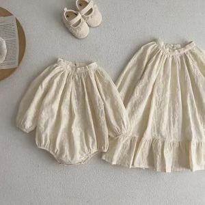 Spring Kids Baby Girls Long Sleeve Sweet Embroidery Princess Dress New Autumn Kids Baby Girls Dress Children Clothes Dress