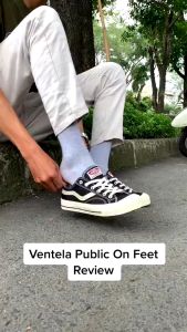 SEPATU VENTELA NEW PUBLIK LOW SEPATU SEKOLAH HITAM