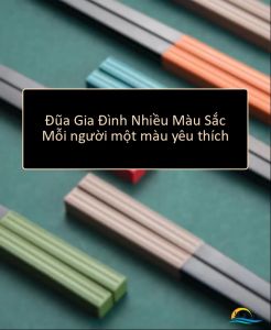 [5 Đôi] Đũa Hợp Kim Họa Tiết Song Ngư Sang Trọng HADU Đũa Kiểu Nhật Đuôi 5 Màu Cho Gia Đình Chống Mốc An Toàn Cho Máy Rửa Bát