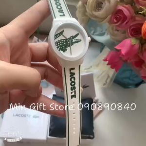 ĐỒNG HỒ LACOSTE NEOCROC WHITE SILICONE SIZE 38MM NAM NỮ ĐEO ĐỀU ĐẸP [LACOSTE CHÍNH HÃNG]