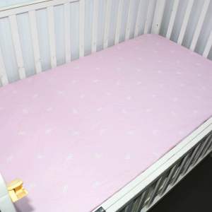 (SG INSTOCK) Baby Bedsheet Mattress Cover Baby Cot Crib Playpen Fitted Sheet 100% Cotton - Various Sizes