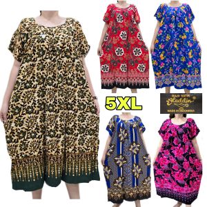 ALADDIN SIZE 5XL BAJU BATIK DRESS / BAJU BATIK TIDUR GOOD QUALITY