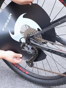 1pc Anti-fouling Bicycle Washing Disc Brake Cleaning Protection Cover Ultralight Washing Disc Guard Bike Motorcycle Accessories