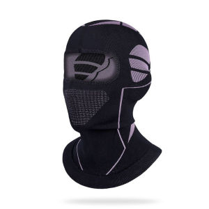ผ้าพันคอกันหนาวสำหรับผู้ชายและผู้หญิง ยี่ห้อ GTUBIKE หมวกสกี บาลาคลาวา ปิดหน้าเต็มใบ สำหรับเล่นสกี ปั่นจักรยาน ป้องกันศีรษะและลำคอ ใช้เป็นซับในหมวกกันน็อคได้