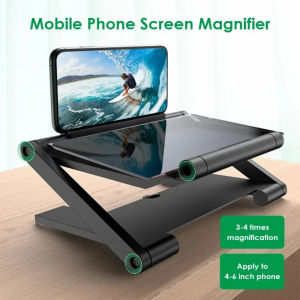 3D Screen Amplifier Mobile Phone Screen Video Magnifier HD Mobile Phone Expander Projector Smartphone Display Magnifying Bracket