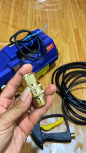 ข้อต่อ ข้อต่อสวมเร็ว ข้อต่อเครื่องฉีดน้ำแรงดันสูง M22ตัวเมีย 15มม.คอปเปอร์หน้าปั้ม ข้อต่อทองเหลือง คอปเปอร์น้ำ