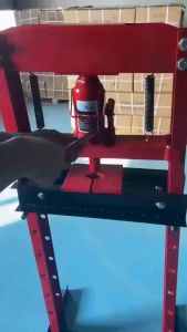 Hot selling hydraulic shop press: Super 20 ton hydraulic shop press with pressure gauge