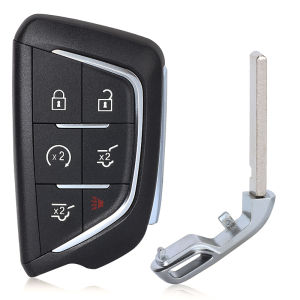 KEYECU FCC ID: YG0G20TB1 433.92MHz ID49 Chip Keyless Smart Remote Car Key Fob for Cadillac CT4 CT5 Escalade 2020 2021 2022 2023
