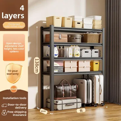 yishujia office | Multi-tier Washer Top Home Balcony Luggage Storage Rack