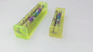 Black Art Rolling Paper Rolling Kit with 110mm Roller - Includes Biodegradable Grinder & Filter Papers