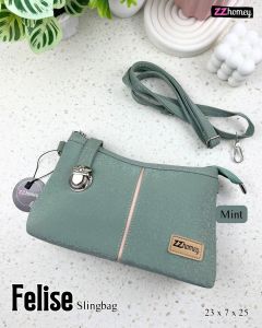 Felise Sling bag By Zzhomey Tas Wanita Selempang Tas Bahu Terbaru Anti Air