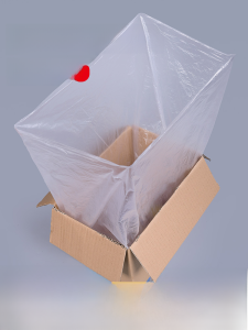 Transparent Plastic Lining Basket Film Carton Moisture-Proof Dust Low Pressure PE Oversized Flat Mouth Dust Cover Cold-Proof Packaging Bag