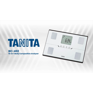 Tanita Official Store BC-402 Monitor Mesin Komposisi Badan Bluetooth | Bluetooth Body Composition Monitor for Smartphones