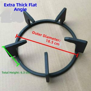 FEIZHUXIANSEN | Gas Stove Pad Circle Non-slip Support for Round Bottom Pots Elevated Frame Universal Accessory