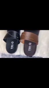 TRIQ SANDAL SELOP SLOP KULIT PRIA CASUAL