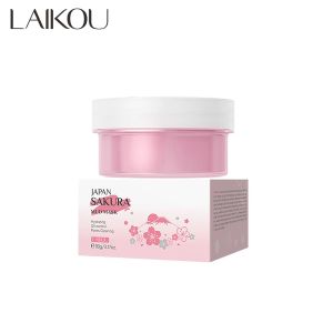 LAIKOU Sakura Mặt Nạ Bùn 90g Làm Sạch Sâu Loại Bỏ Mụn Đầu Đen Thu Nhỏ Lỗ Chân Lông Toàn Bộ Khuôn Mặt Làm Dịu Da Điều Trị Dành Cho Phụ Nữ