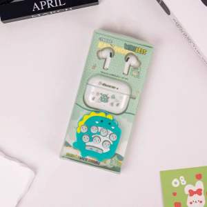 พร้อมส่ง🇹🇭 หูฟังบลูทูธไร้สายTWS-K19 /K9พร้อมหูฟัง เคส กระเป๋ายางลายการ์ตูน น่ารักสุดๆ พร้อมส่ง🇹🇭