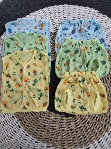 baju bayi 0 sampai 6 bulan terbaru 18 pcs