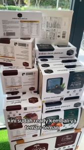 Kurma Sukari 1000 grm  Premium Quality  textur lembut manis basah qowah varian khallas ajwah medjhol