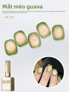 Sơn Móng Tay Dạng Gel Mắt Mèo 15ml Làm Cứng Bằng Đèn UV/LED Lâu Trôi Khô Nhanh Trang Trí Móng Nghệ Thuật Dành Cho Nữ Món Quà Lý Tưởng Cho Mùa Xuân