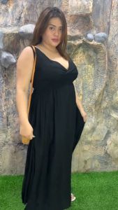 Balicihui Long Dress Yennifer: Pakaian Wanita Big Size & Plus Size