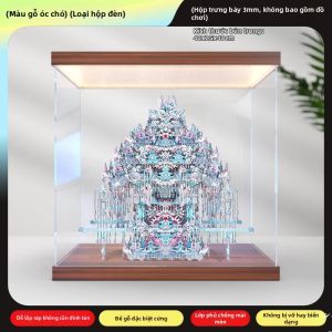 Mô Hình Rác Cưới Mào Gà Trĩ Bột Phấn Phát Sáng