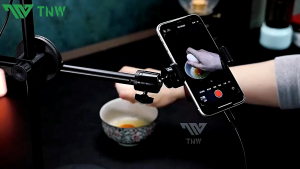 Fill Light Tripod With Phone Holder For Phone Desktop Stand Overhead Shooting Live Streaming