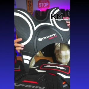 KM272 Karpet Motor Scoopy FI Tahun 2013 s/d 2024 Bahan Karet Tebal