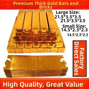 JIALUO | Full Set Gold Bar Simulation Paper Hard Card
