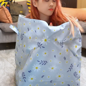 🛍️1แถม1า🛍️ ถุงเก็บผ้พับได้กันน้ำกันฝุ่น ถุงเก็บ ผ้าห่ม ผ้านวม เสื้อผ้า มีซิป 2 สองด้านมีมือจับ ผ้าไม่มีกลิ่น