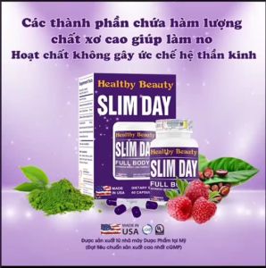 Viên Uống Tăng chuyển hóa- Hỗ trợ Giảm Cân Ban Ngày SLIM DAY