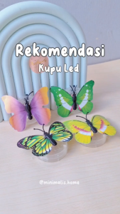 Kupu-Kupu Led Hias Dekorasi Dinding Minimalis.Home