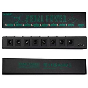 M-VAVE | M-VAVE 8 Đầu Ra Bàn Đạp Hiệu Ứng Guitar Nguồn Điện 9V Cô Lập Nguồn Điện DC Cho Phụ Kiện Guitar Điện