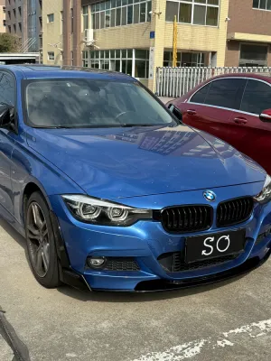 ชุดแต่งรถ Carbon Fiber สำหรับ BMW 3 Series F30/F35 MAD Design ลิปสปอยเลอร์หน้าและหลัง คิ้วบัมเปอร์