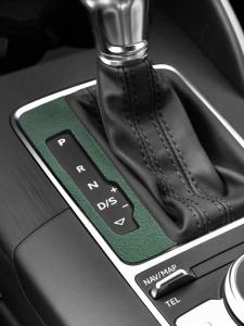 ALCANTARA | For Audi A3 8V S3 2013-2019 Made of Alcantara Center Console Gear Shifter Button Trim Sticker Car Interior Tuning Accessories