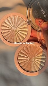 SANIYE 【BPOM】 5 Warna Shimmer Wajah Highlighter Dan Eyeshadow Palette Profesional Makeup E0155